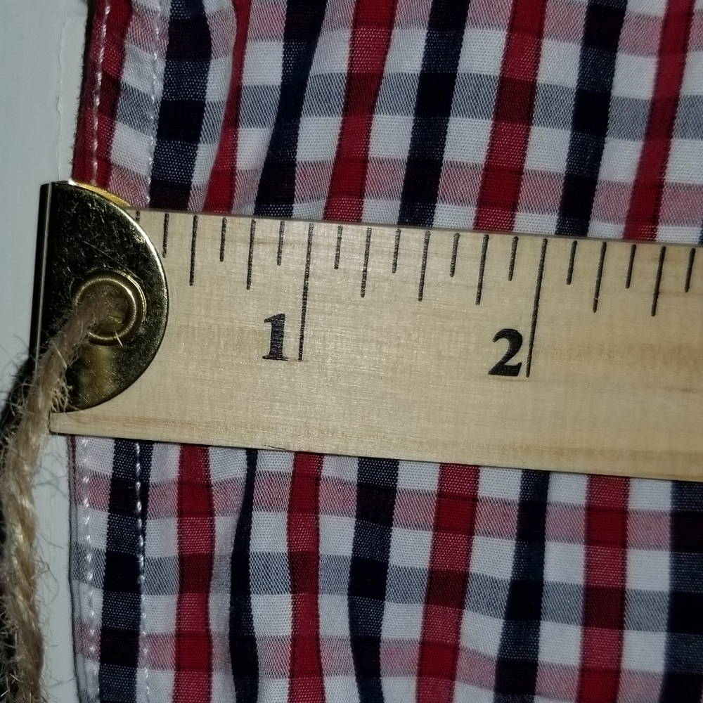 Le Chateau Long Sleeve Button Up Blouse Size L 16.5 - 17 - Picture 10 of 12